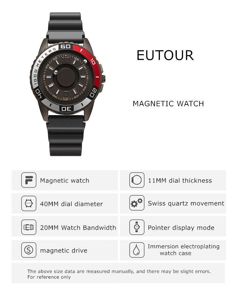Eutour Magnetic Iron Balls Watch for Men - Premium Watches from Eutour - Just $65.00! Shop now at Dressmycell.com Eutour Magnetic Iron Balls Watch for Men - Premium Watches from Eutour - Just $65.00! Shop now at Dressmycell.com